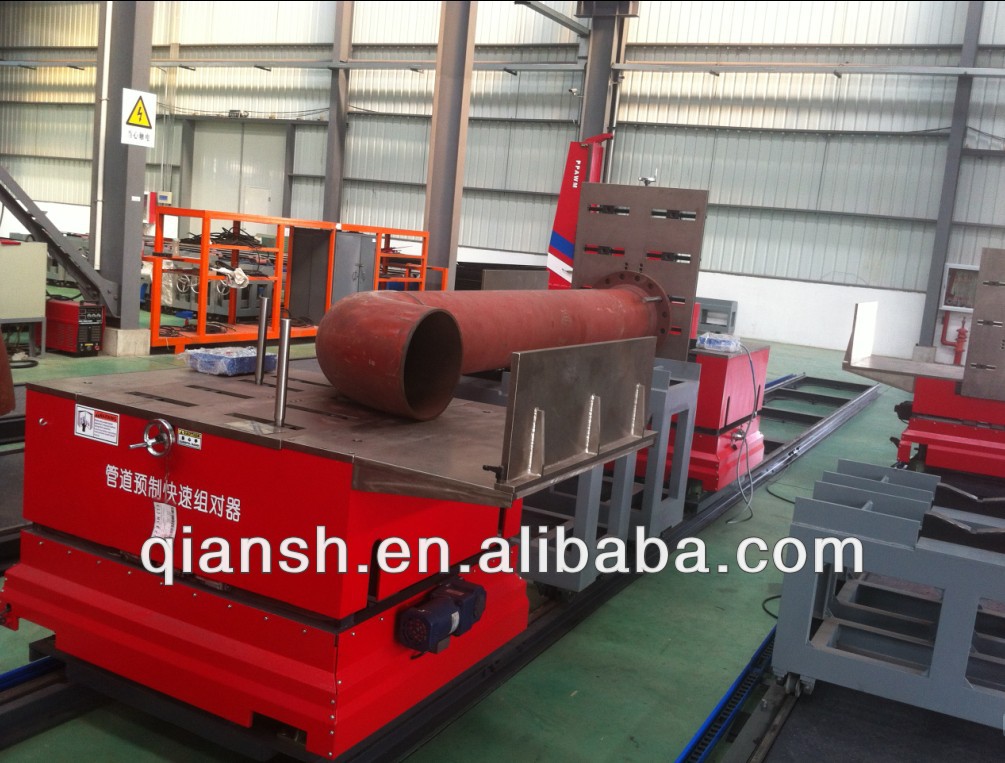 Multifunctional Pipe Spool Fitting Up Machine; Piping Spool Fitting Up Machine