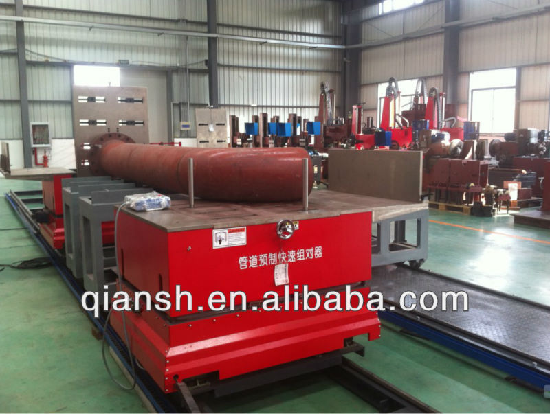 Multifunctional Piping Fitting Up Machine; Pipe Spool Fitting Up Machine