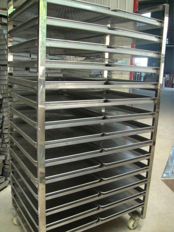 Multifunctional stainless steel trolley and tray