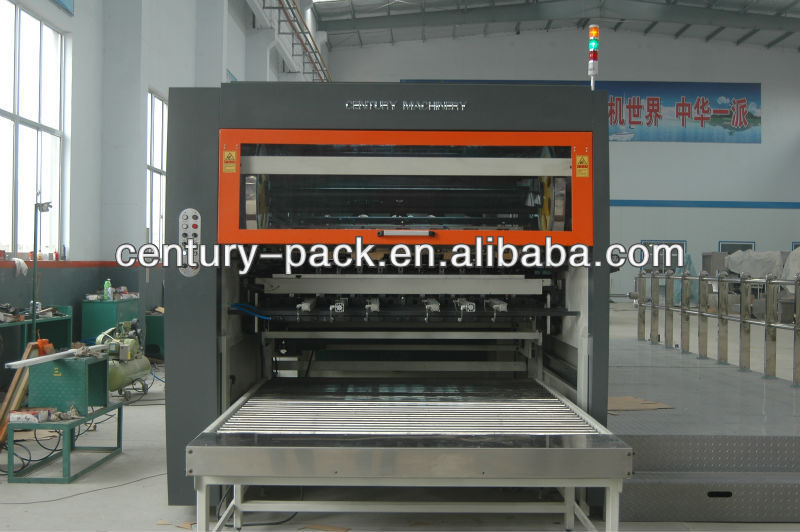 MWB 1300mm Semi automatic die cutting creasing machine (with stripping)