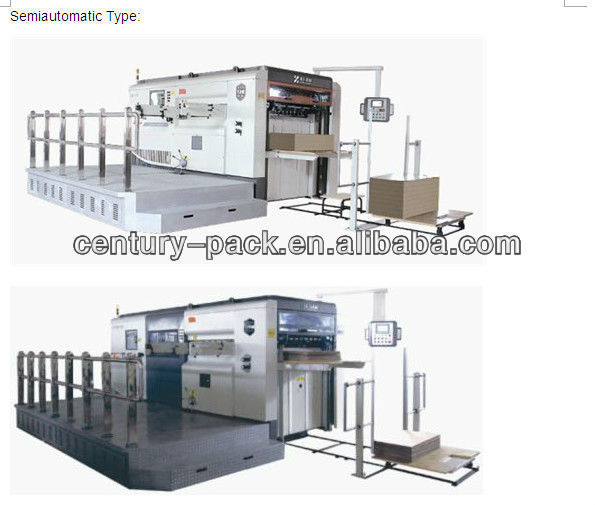 MWB 1620 manual die cutting machine for corrugated boxes