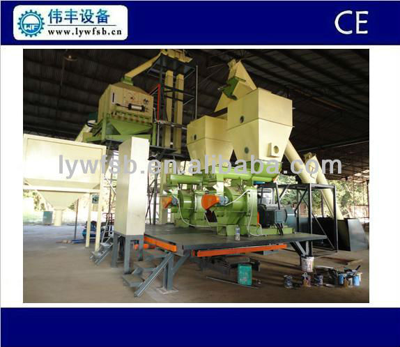 MZLH series RING DIE pelletizing machines plant, turnkey project for biomass pellets