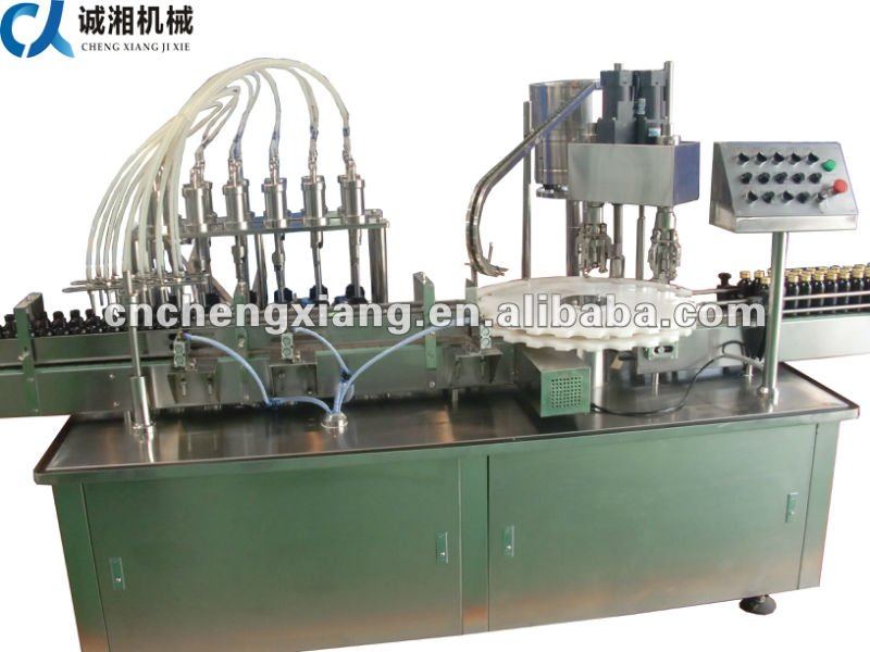 Nail Polish Filling And Screw- Capping Machine