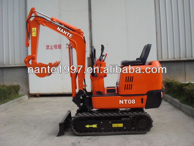 nante 0.8 t mini excavator