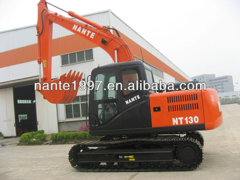 nante nt130 13ton hydraulic crawler excavator bucket capacity: 0.6m3