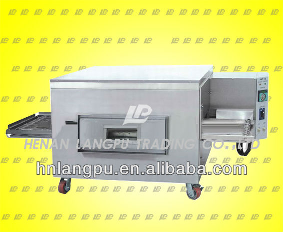 Natural gas conveyor pizza oven cheap price full stainless steel