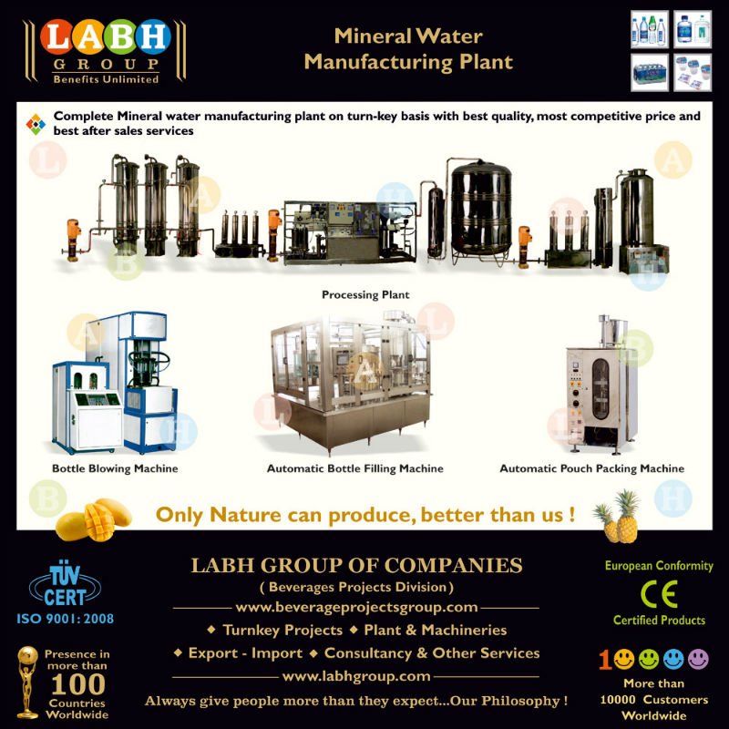 Natural Mineral Water Production Line