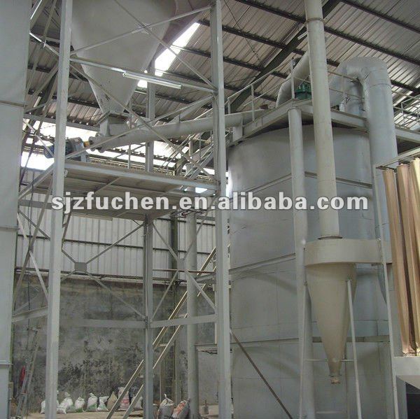 natural or chemical gypsum powder production machine