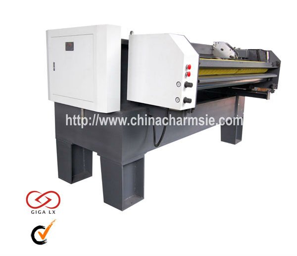 NC Cutoff With Rotary Blade Cardboard Machine