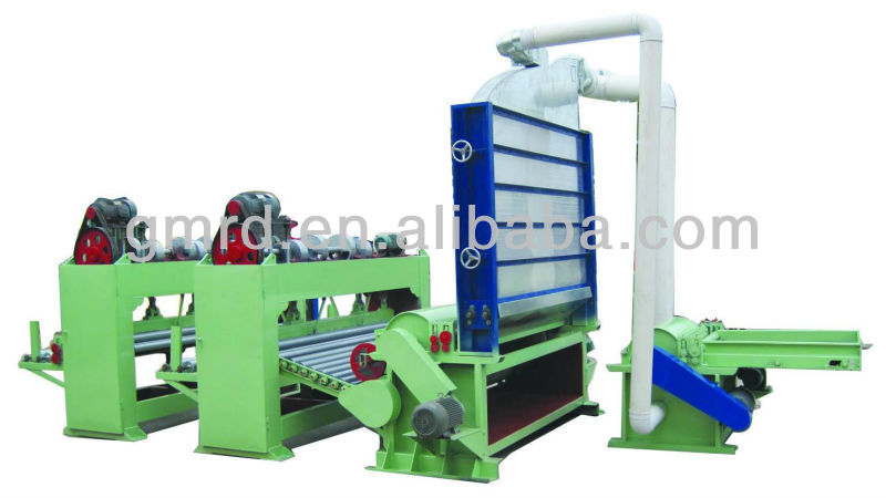 Needle-punched cotton machine