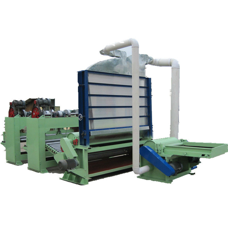 Needle punching machine for processing felt