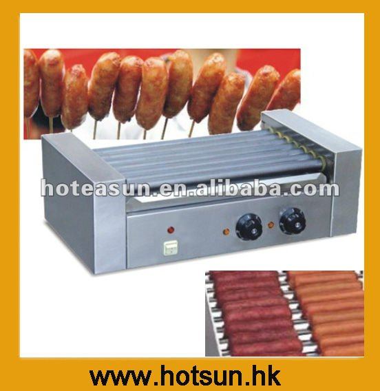 New 220V Commercial Use Electric Sausage Hot Dog Roller