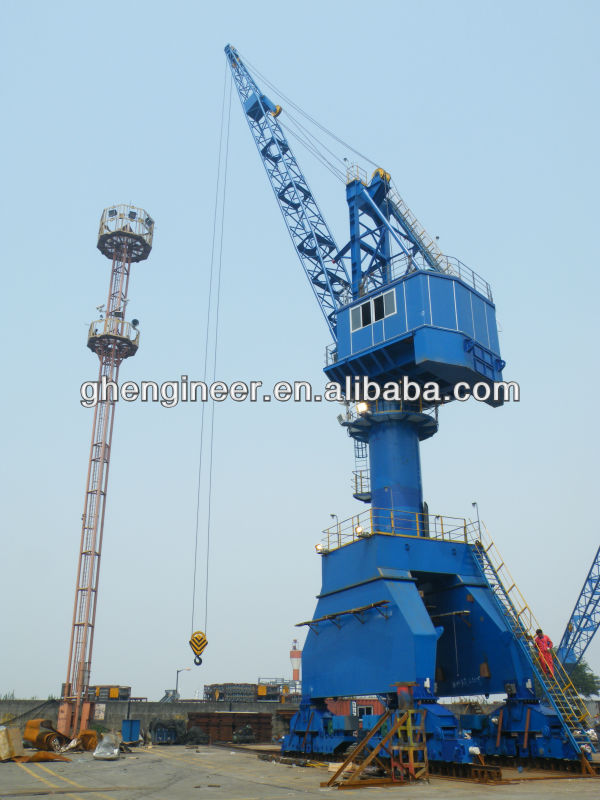 NEW ARRIVAL Remote Controller 25t Floating Dock Portal Crane