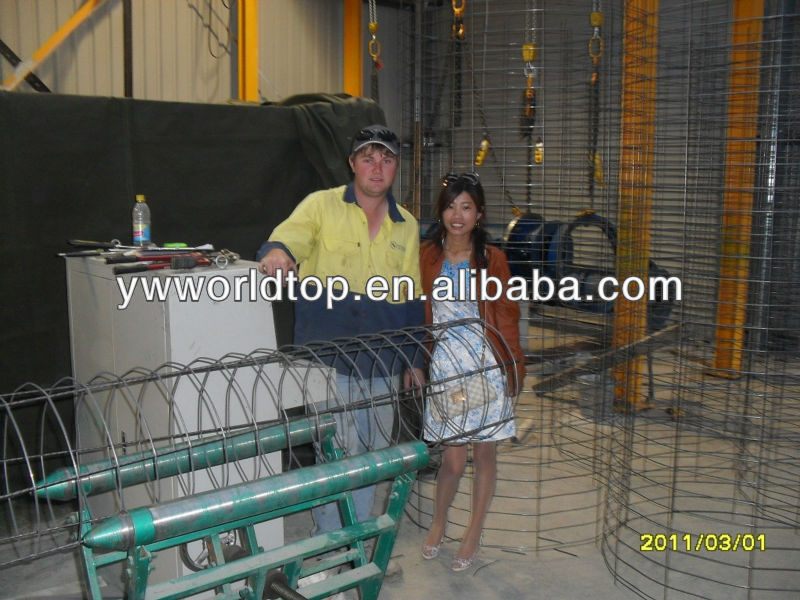 New Arrival!!! Wire Cage Making machine sold to Australia