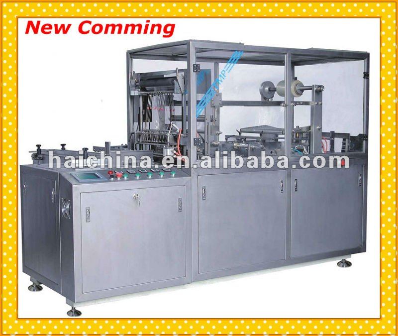 new automatic cellophane wrapping machine within easy tear tape