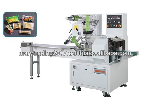 New Automatic Horizontal Compact Flow Plastic Wrapper