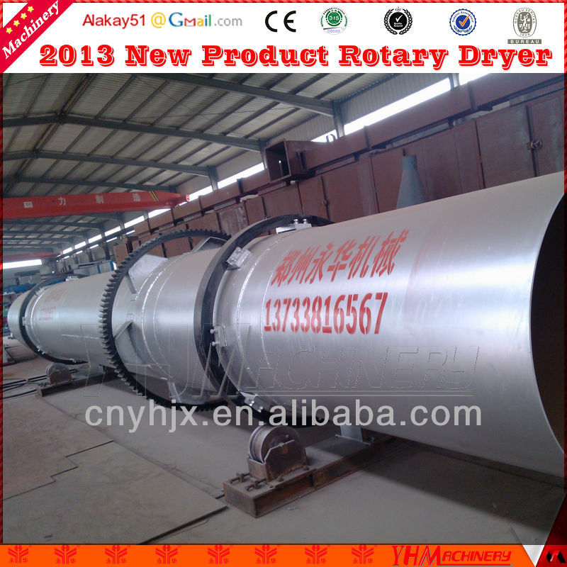 New broken dryer Yonghua Rotary Drum Dryer