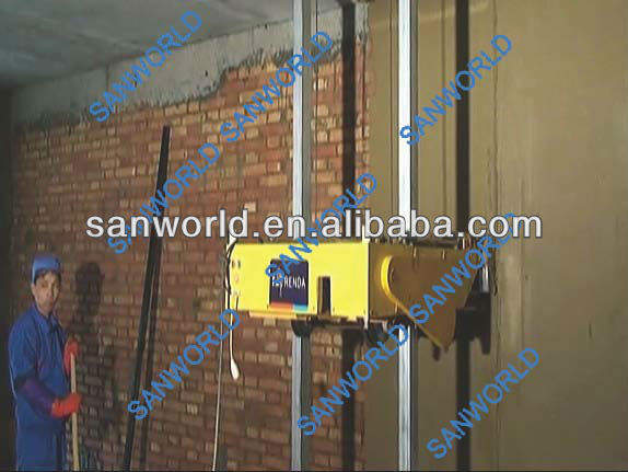 New design Automatic wall plastering machine