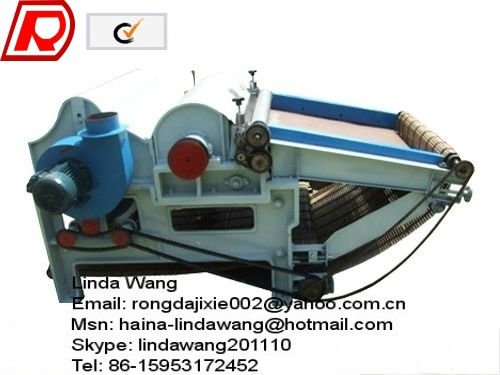 new design cotton/textile waste opening machine