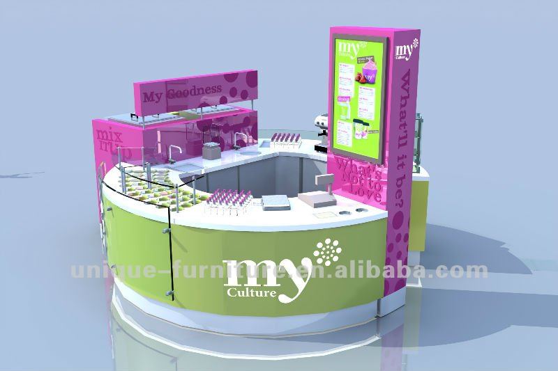 New design food kiosk