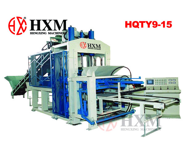 New Design for 2013 Concrete brick block making machine (HQTY9-15)