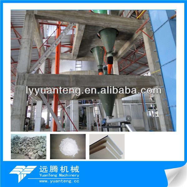 new design gypsum powder manufacturing equipment(Certified Manufacturing Enterprise)