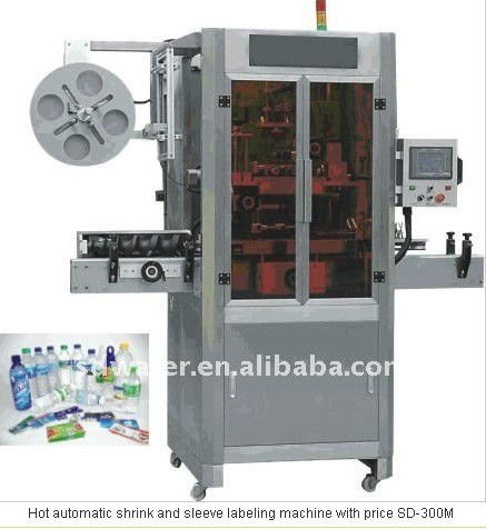 new design PET bottle sleeve shrink labeling machine