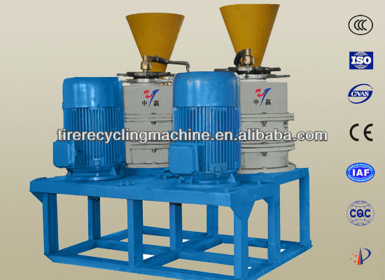 New design waste tire recycling crushing machine