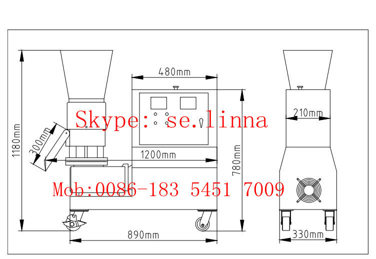 New design wood pellet press for sale