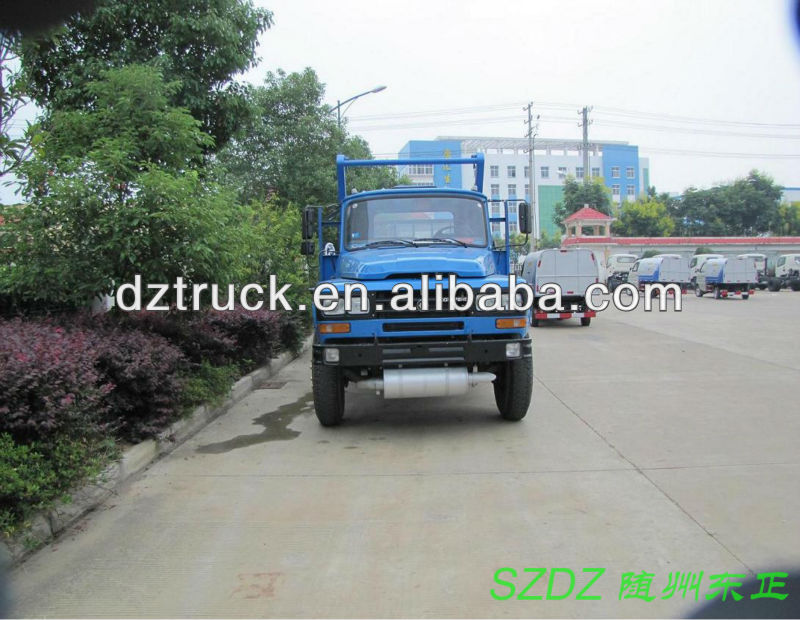 New dongfeng 5 tons swing arm garbage truck