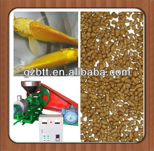 new extruder fish feed making machine