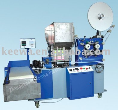 new hot Full-automatic plastic straw single packing machine with paper or bopp film