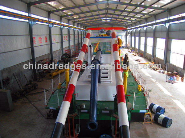 New mini sand dredger with cutter