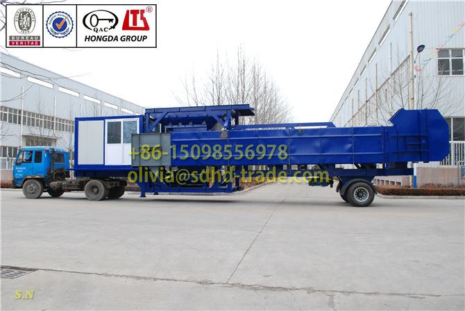 New Mobile Asphalt Mixing Plant 80T/h