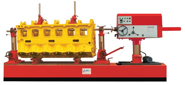 NEW MODEL Line boring machine for main and camshaft bearings LB2300