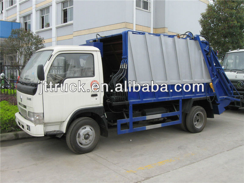 new production hot sale dongfeng 4*2 garbage truck