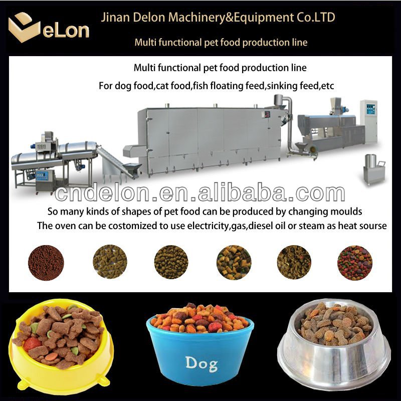 New products2013 multi-functional dry dog food making machine/ dog food production line/ dog food processing line