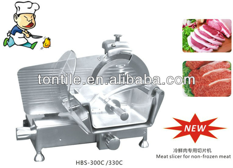 New style fresh meat slicer/electric meat slicer HBS-300C