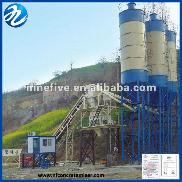 New Style! HZS35 Soil Stabilization Concrete Batching Machines