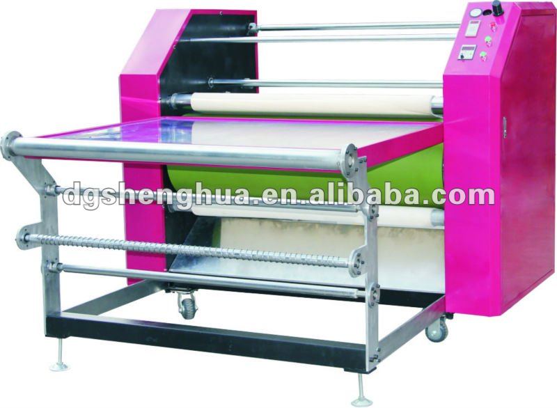 New Type Automatic Roller heat press machine, heated roller heat transfer printing Machine