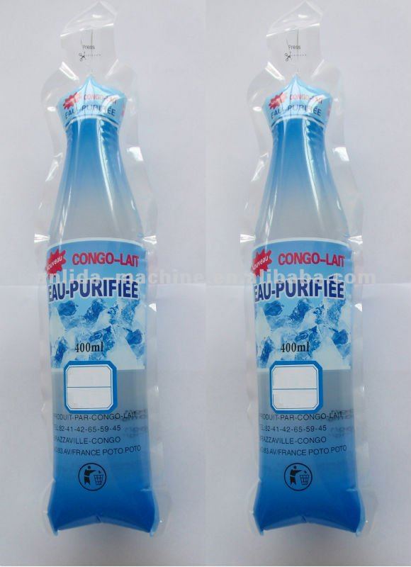 New type high quality plastic water bag filling sealing packing machine