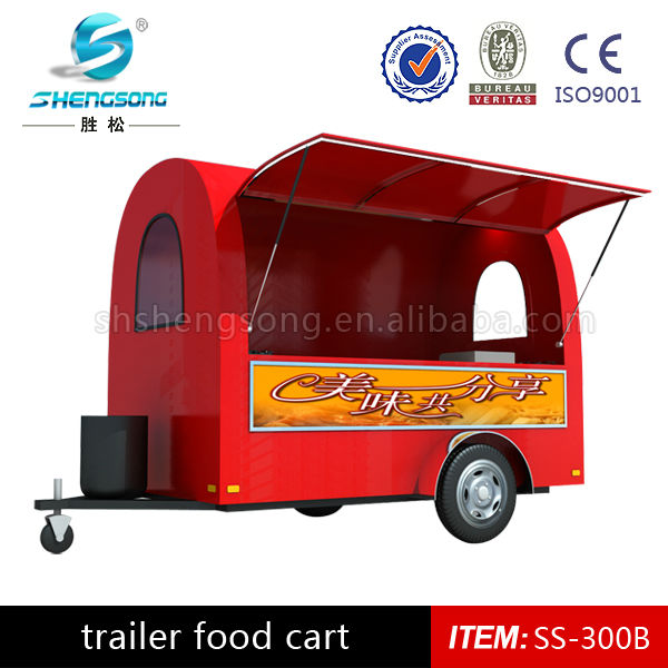 New Type mobile vending cart (CE ISO9001 BV)