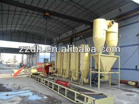 New type sawdust dryer machine from China with furance for free