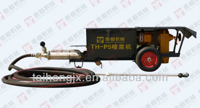 New version TH-P5 concrete spraying machine for sale