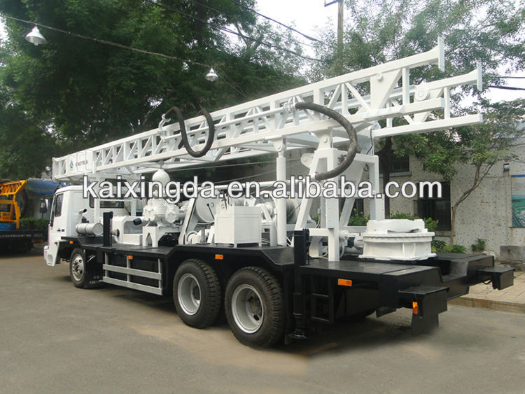 New well KXD350D-300M truck mounted rotary water well drilling rigs