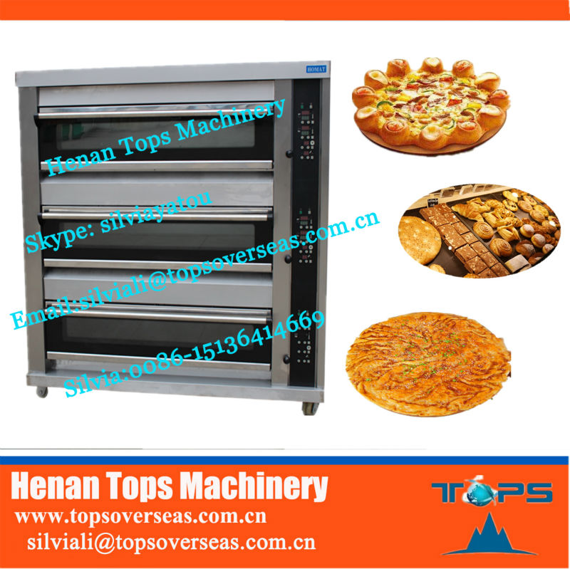 Newest design commercial gas bread oven