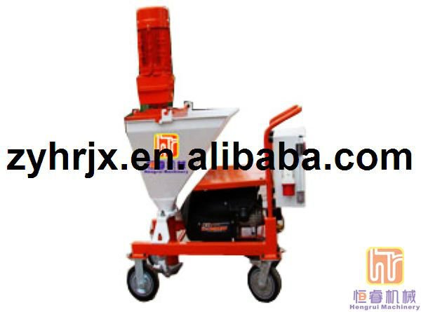 Newest gypsum plaster spraying machine for wall