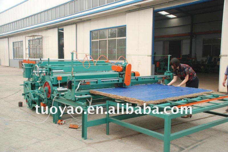 newest model cattail mat knitting machine