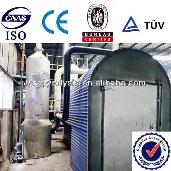 newest patented tyre pyrolysis reactor in machinery manufacturer