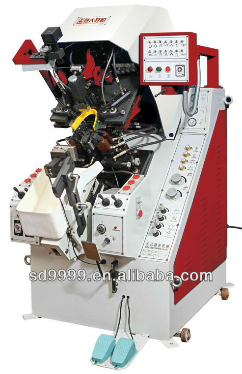 Nine-pincer Automatically Hydraulic Shoe Toe Lasting Machine